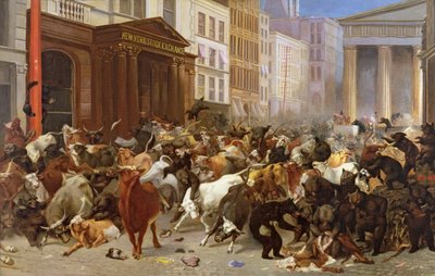 The Bulls and Bears in the Market, 1879 by William Holbrook Beard